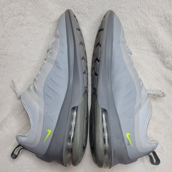 NIKE Air Max AXIS Pure Platinum Grey/Neon-Volt/Cool Grey AA2146-010✨️Mens 13 - Picture 5 of 13